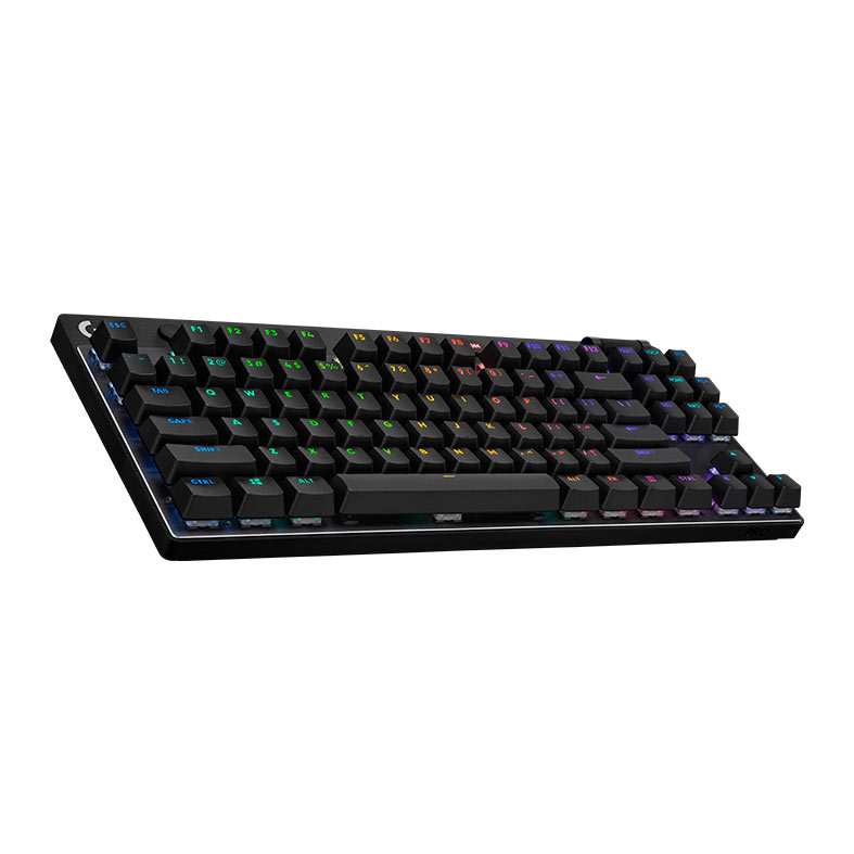 Teclado Mecanico Logitech G Pro X Tkl Lightspeed, RGB, Switch Marrom, Wireless, Preto, 920-012127 - miniatura 3