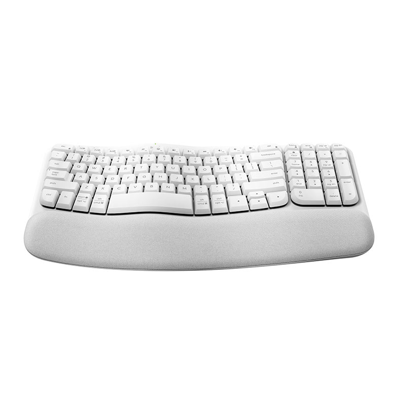 Teclado Logitech Wave Keys, Bluetooth, Branco, 920-012282 - miniatura 5