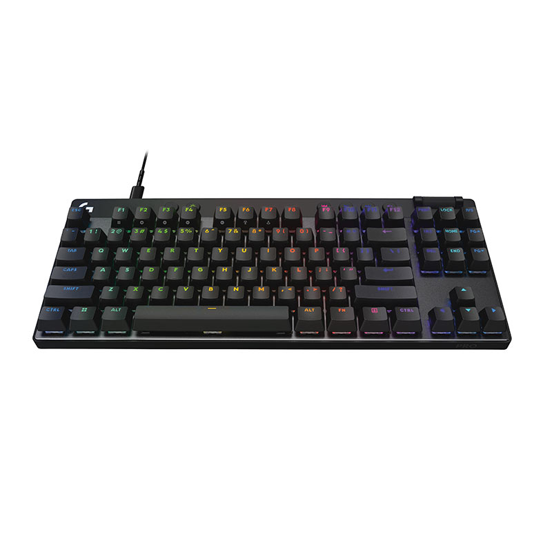 Teclado Gamer Logitech Pro XL TKL Rapid, RGB, Switch Magnetico-Analogico, Preto, 920-013131 - miniatura 5