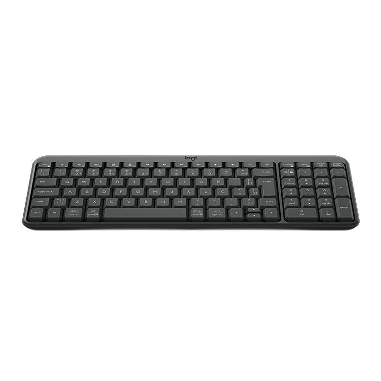 Teclado Logitech K250, ABNT2, Bluetooth, Grafite, 920-013448 - miniatura 5