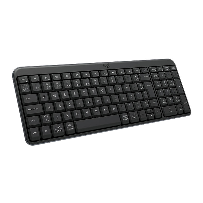 Teclado Logitech K250, ABNT2, Bluetooth, Grafite, 920-013448 - miniatura 3