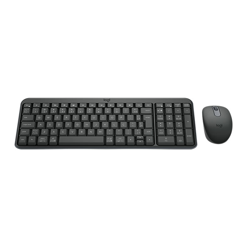 Kit Teclado e Mouse Logitech MK250, ABNT2, Bluetooth, Preto, 920-013516 - miniatura 4