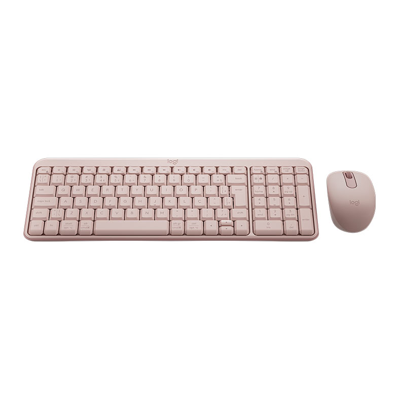 Kit Teclado e Mouse Logitech MK250, ABNT2, Bluetooth, Rosa, 920-013518 - miniatura 5