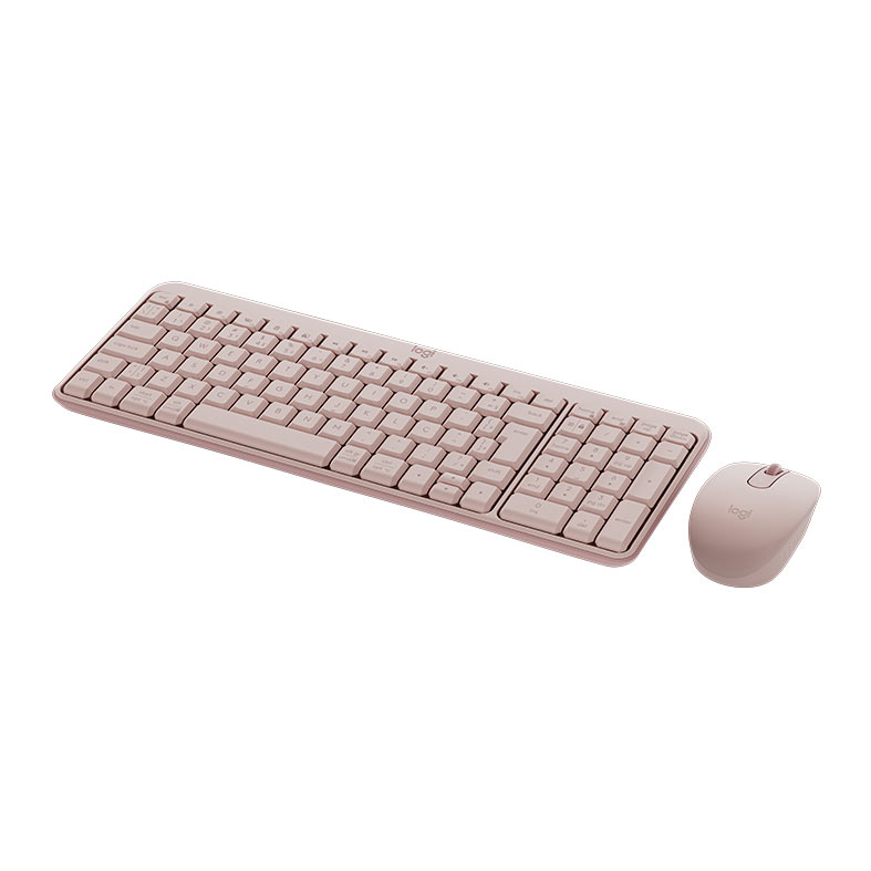 Kit Teclado e Mouse Logitech MK250, ABNT2, Bluetooth, Rosa, 920-013518 - miniatura 4
