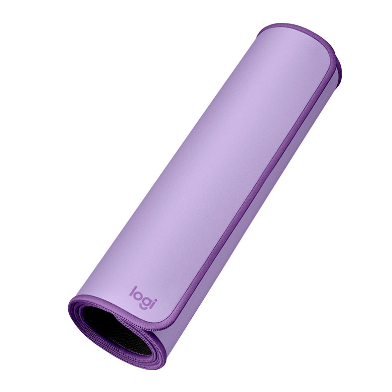 Mousepad Logitech Desk Mat, Grande, 300x700mm, Lilas, 956-000036 - miniatura 4
