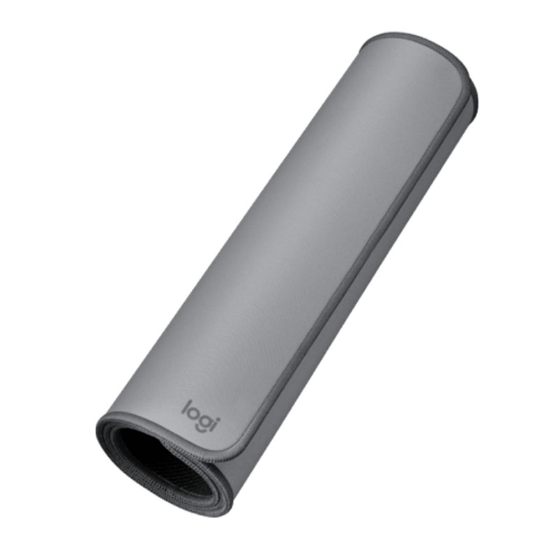 Mousepad Logitech Desk Mat, Grande, 300x700mm, Cinza, 956-000047 - miniatura 6
