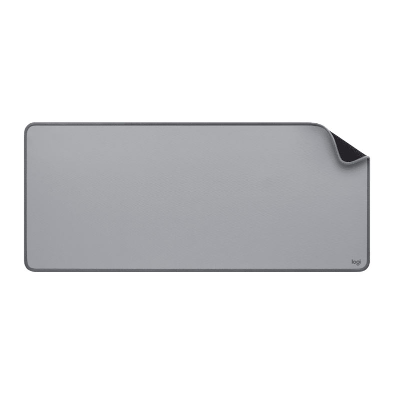 Mousepad Logitech Desk Mat, Grande, 300x700mm, Cinza, 956-000047 - miniatura 5