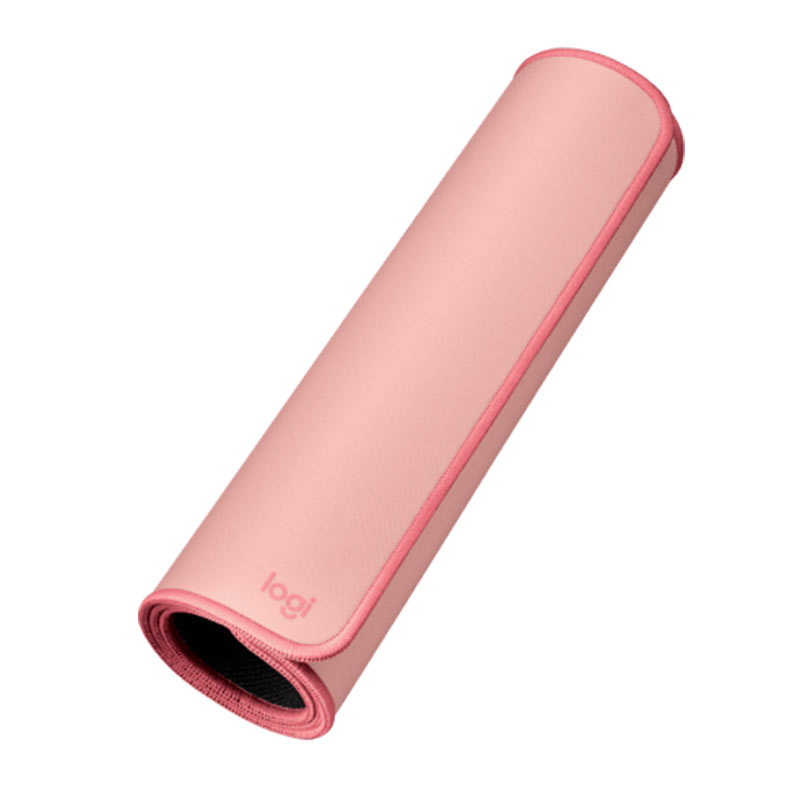 Mousepad Logitech Desk Mat, Grande, 300x700mm, Rosa, 956-000048 - miniatura 6