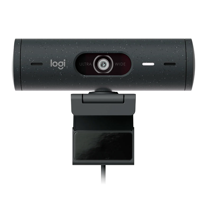 Webcam Logitech Brio 500, FHD 1080p, USB-C, Grafite, 960-001412 - miniatura 3