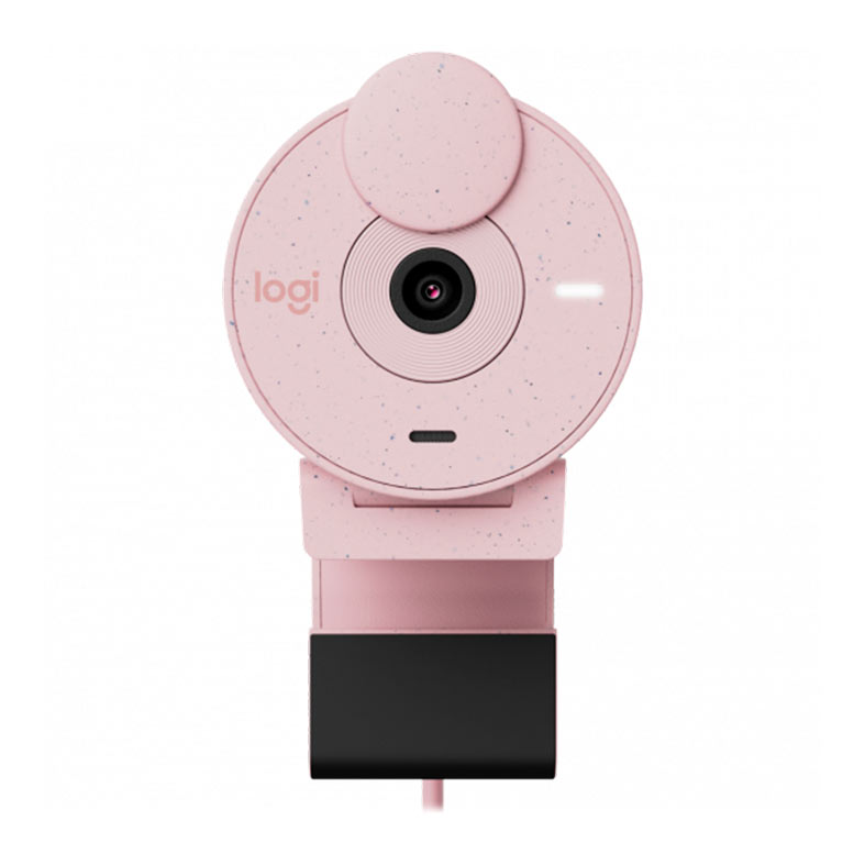 Webcam Logitech Brio 300, FHD 1080p, USB-C, Rosa, 960-001446 - miniatura 3