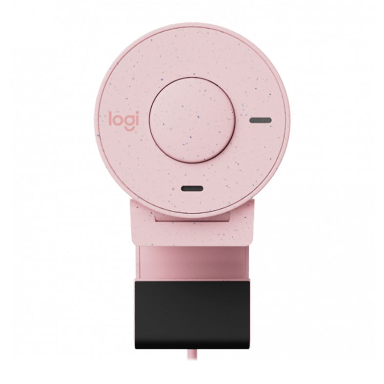 Webcam Logitech Brio 300, FHD 1080p, USB-C, Rosa, 960-001446 - miniatura 4