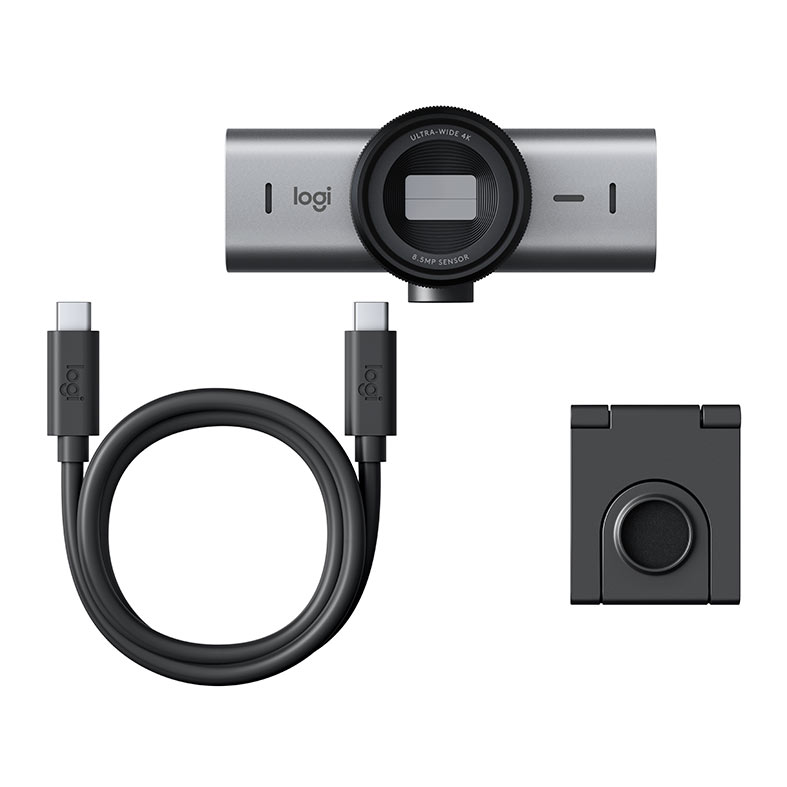 Webcam Logitech MX Brio, 4K 1080p, USB/Tipo-C, Cinza, 960-001548 - miniatura 7