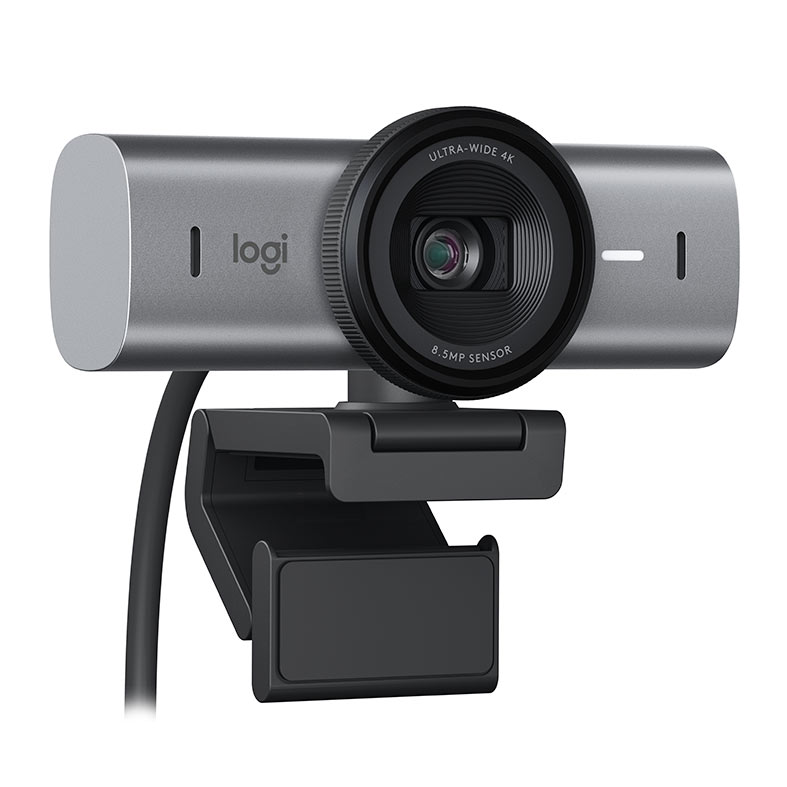 Webcam Logitech MX Brio, 4K 1080p, USB/Tipo-C, Cinza, 960-001548 - miniatura 9