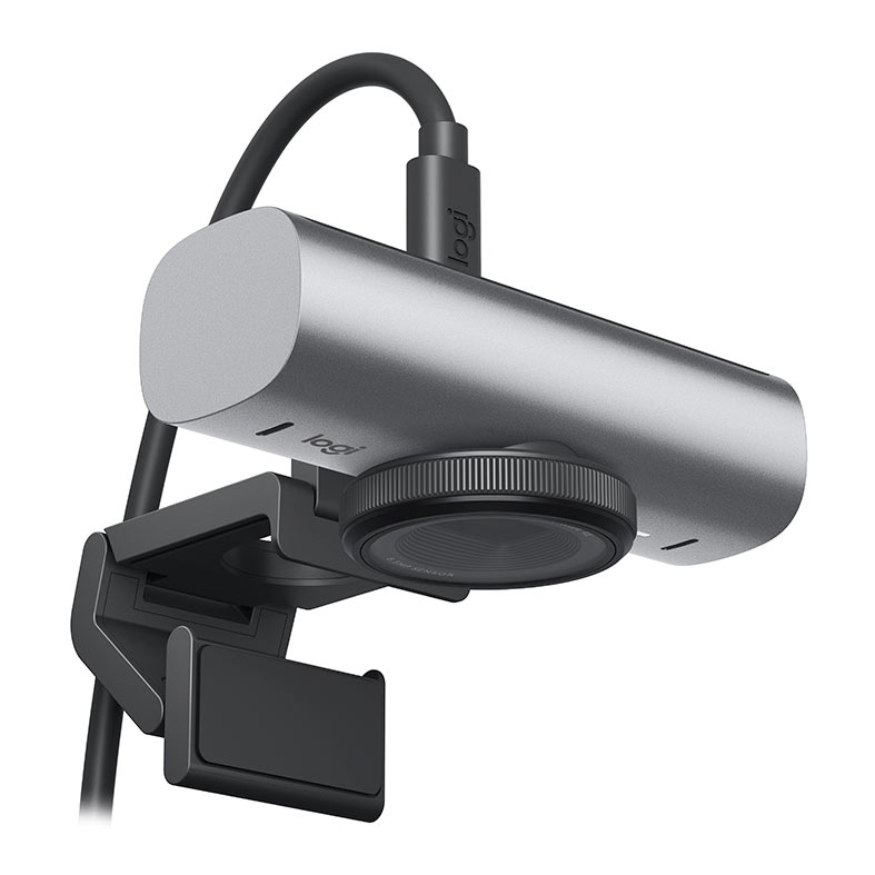 Webcam Logitech MX Brio, 4K 1080p, USB/Tipo-C, Cinza, 960-001548 - miniatura 10