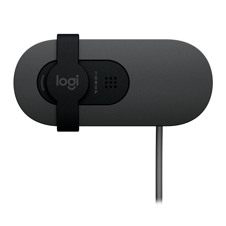Webcam Logitech Brio 100, FHD, 1080p, USB-A, Preto, 960-001586 - miniatura 6