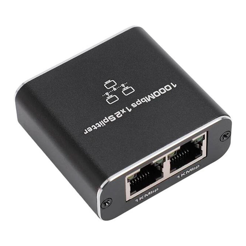 Splitter Para Cabo RJ 45 MD9, 1000Mbps, 2 Saidas, 9753