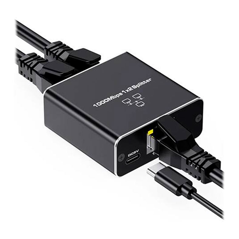 Splitter Para Cabo RJ 45 MD9, 1000Mbps, 2 Saidas, 9753 - miniatura 3