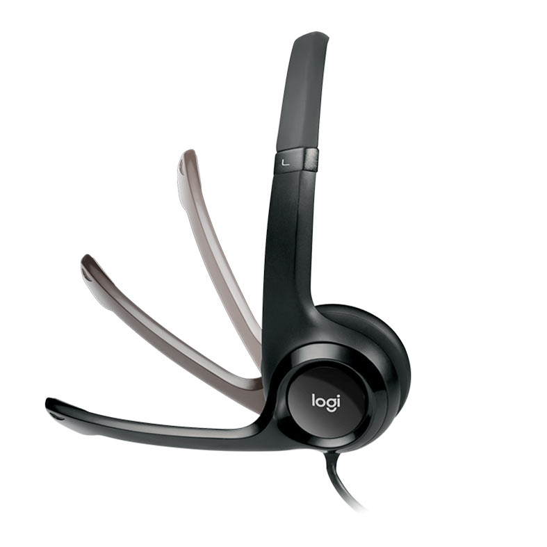 Headset Logitech H390 USB Preto, 981-000014 - miniatura 5