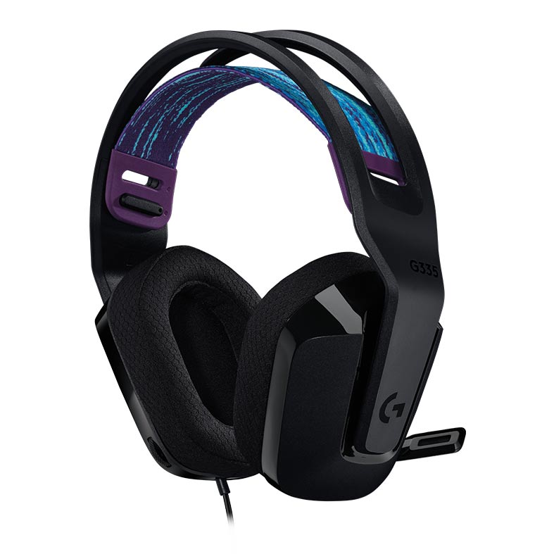 Headset Gamer Logitech G335 Preto, 981-000977 - miniatura 4