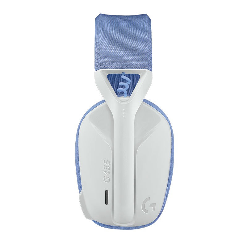 Headset Gamer Logitech G435, Wireless, Drivers 40mm, Branco, 981-001073 - miniatura 5