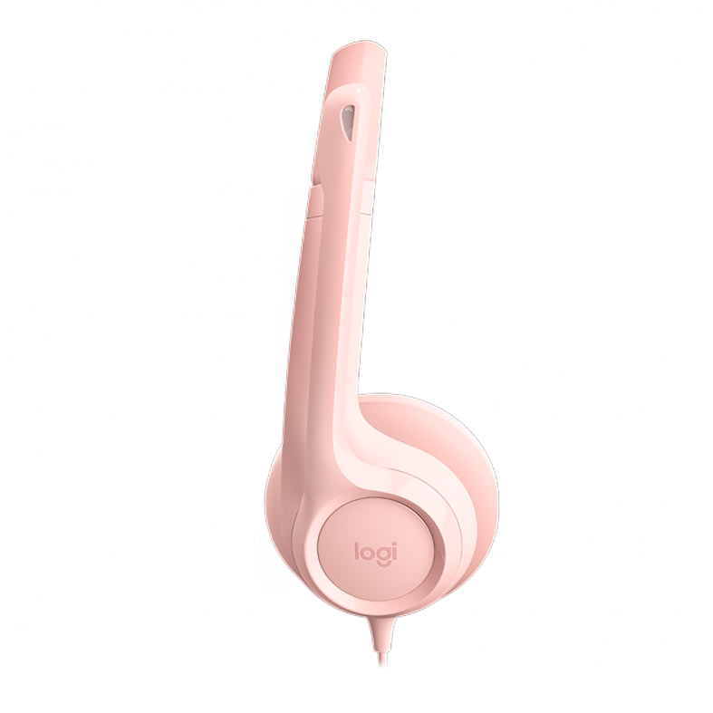 Headset Logitech H390, USB, Rosa, 981-001280 - miniatura 3