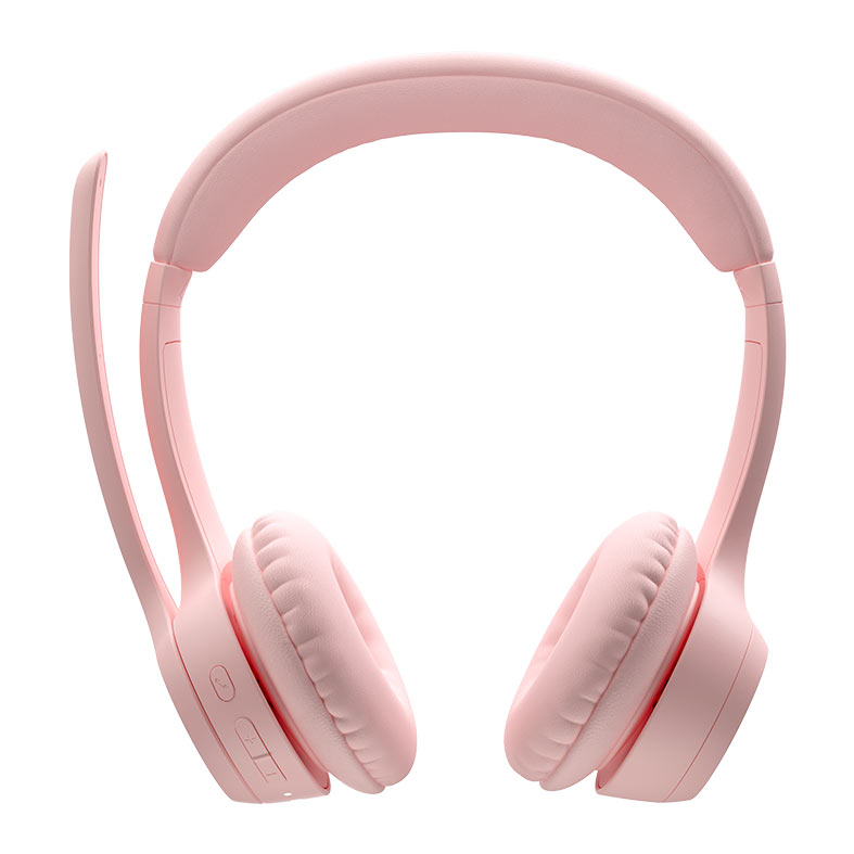 Headset Sem Fio Logitech Zone 300, Bluetooth, Driver 30mm, Rosa, 981-001411 - miniatura 6
