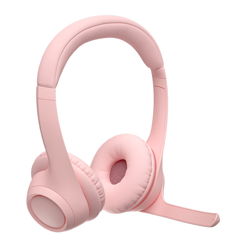 Headset Sem Fio Logitech Zone 300, Bluetooth, Driver 30mm, Rosa, 981-001411 - miniatura 3
