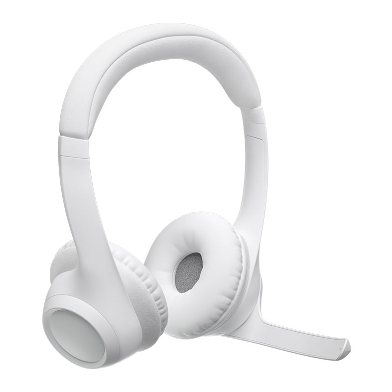 Headset Sem Fio Logitech Zone 300, Bluetooth, Driver 30mm, Branco, 981-001416 - miniatura 3
