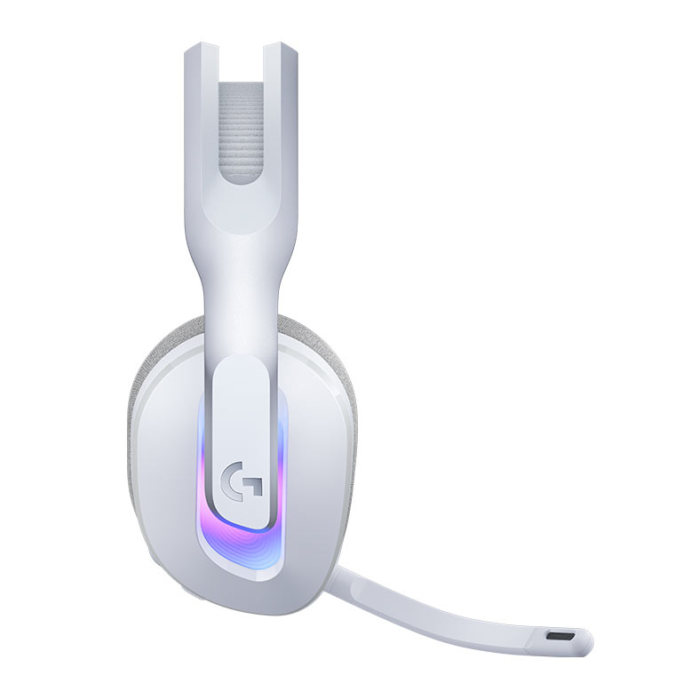 Headset Gamer Logitech G522 Lightspeed, RGB, Drivers 40mm, Wireless, Branco, 981-001549 - miniatura 5