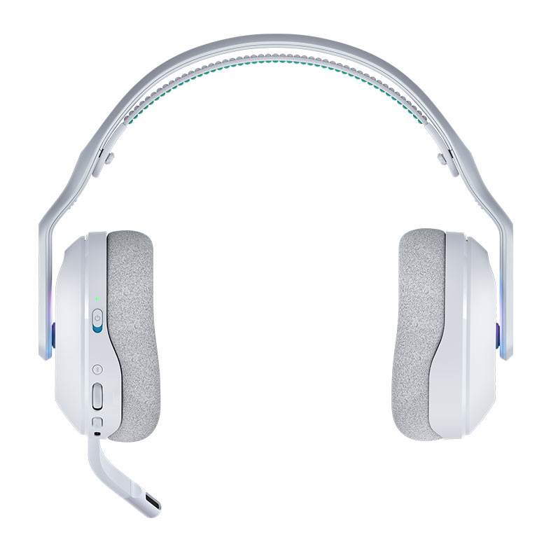 Headset Gamer Logitech G522 Lightspeed, RGB, Drivers 40mm, Wireless, Branco, 981-001549 - miniatura 7