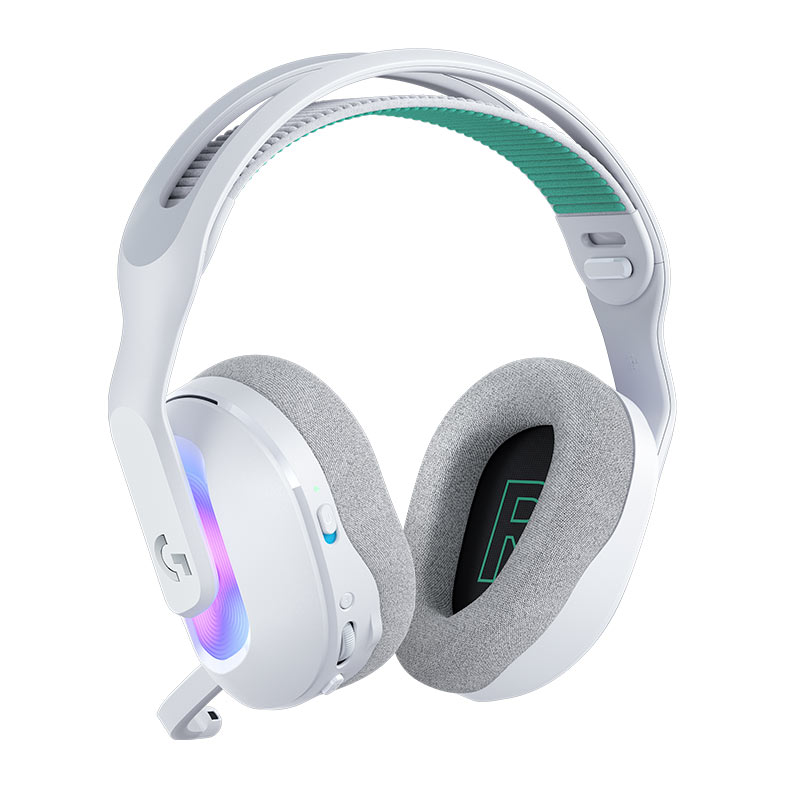 Headset Gamer Logitech G522 Lightspeed, RGB, Drivers 40mm, Wireless, Branco, 981-001549 - miniatura 4
