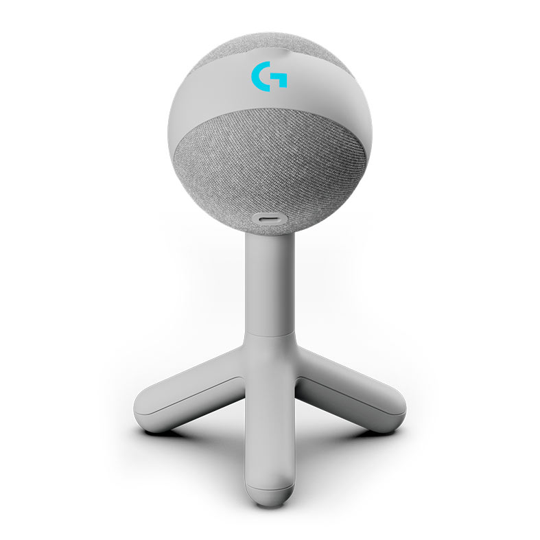 Microfone Condensador Logitech Yeti Orb, USB, Branco, 988-000557 - imagem 1