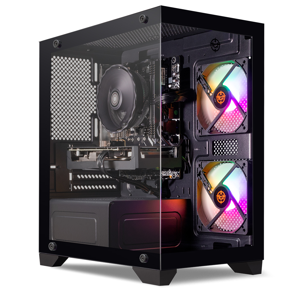 PC Gamer Completo Pichau Fenrir III, AMD Ryzen 5 5500, Radeon RX 580 8GB, 16GB DDR4, SSD 480GB + Monitor + Kit Periféricos - miniatura 3