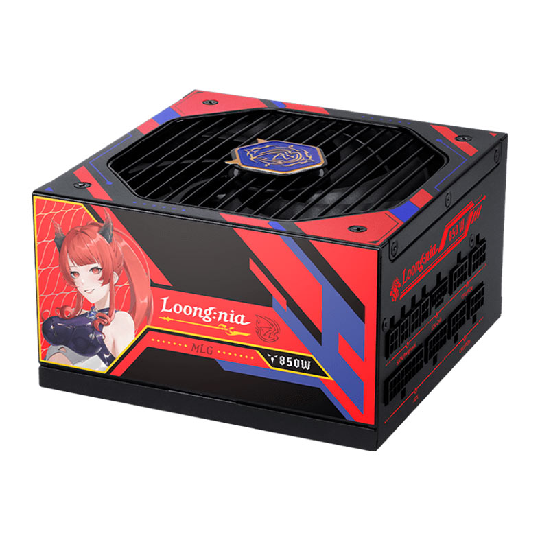 Fonte MSI A850GLS MLG Edition, 850W, ATX 3.1, PCIe 5.1, Full-Modular, 80 Plus Gold, Preto, A850GLS-MLG