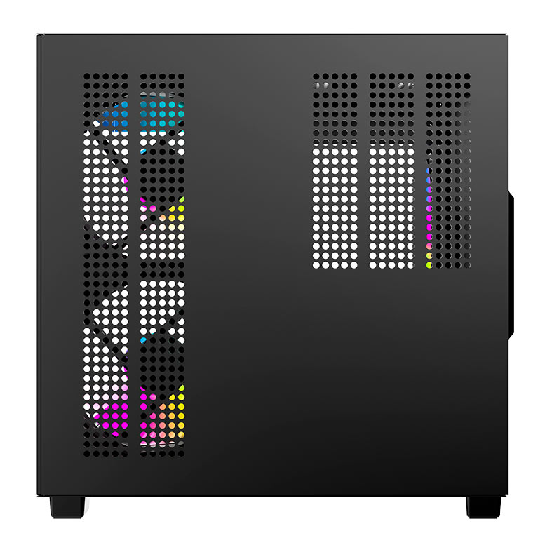 Gabinete Gamer Aigo Luna A275, Rainbow, Mini-Tower, Lateral de Vidro, Com 3 Fans, Preto, AC-A275-B-BR1 - miniatura 7