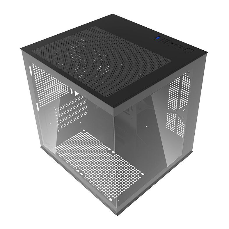 Gabinete Gamer Aigo Apollo A275, Mini-Tower, Lateral de Vidro, Preto, AC-A275-B-HQ1 - miniatura 4