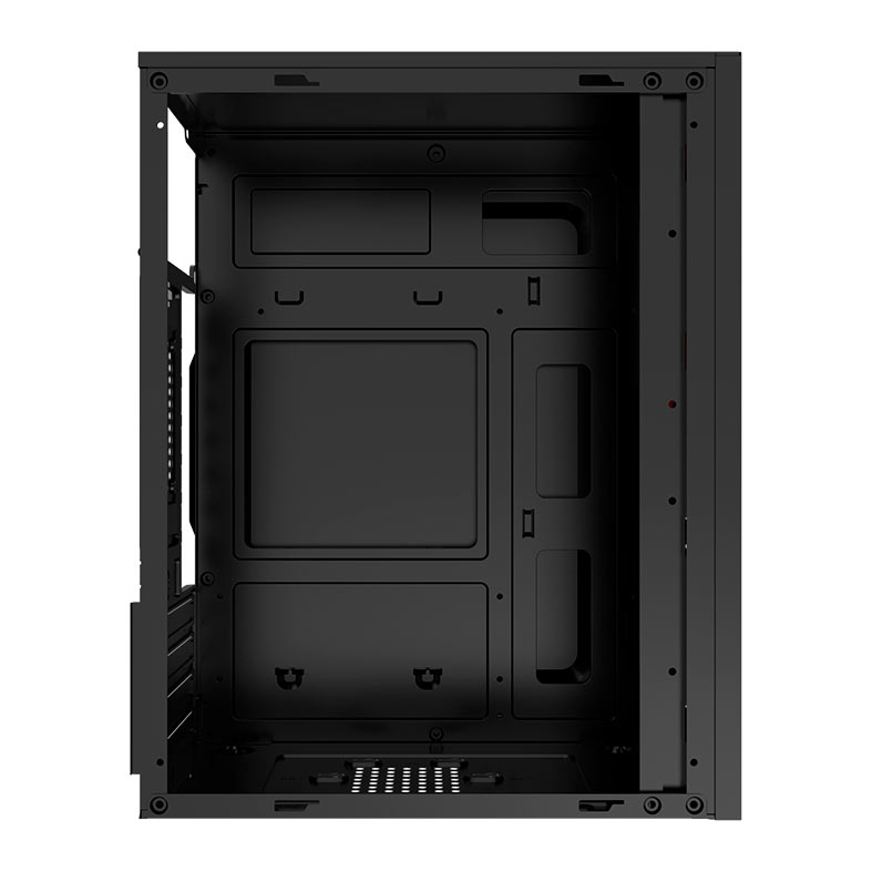 Gabinete Office Aigo Q2522, Mini-Tower, Preto, AC-Q2522-B-HQ1 - miniatura 7