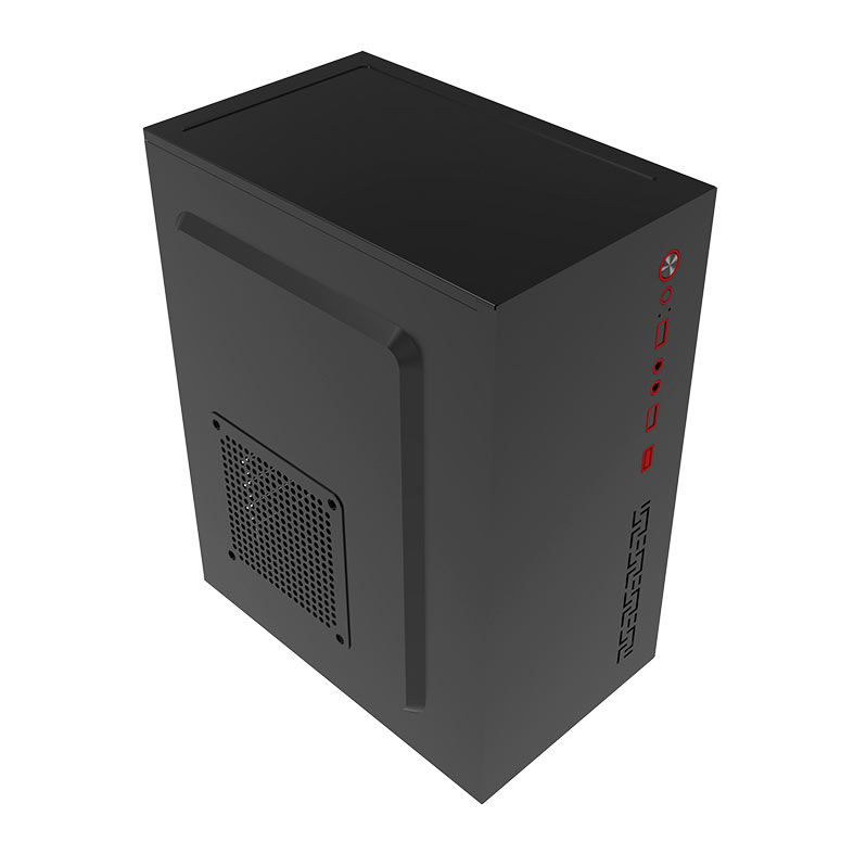 Gabinete Office Aigo Q2522, Mini-Tower, Preto, AC-Q2522-B-HQ1 - miniatura 4