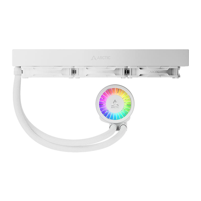 Water Cooler Arctic Liquid Freezer III Pro 360, ARGB, 360mm, Branco, ACFRE00188A - miniatura 4