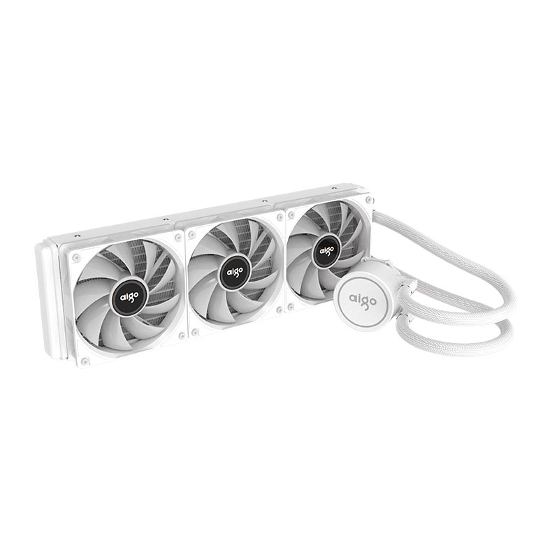 Water Cooler Aigo AC SE 360, Rainbow, 360mm, Branco, ACSE360-WH - miniatura 4