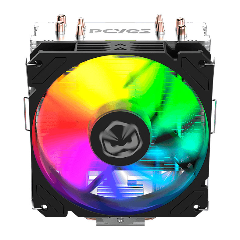 Cooler Para Processador PCYES Tundra, Rainbow, 120mm, Preto, ACTBKA120 - miniatura 3