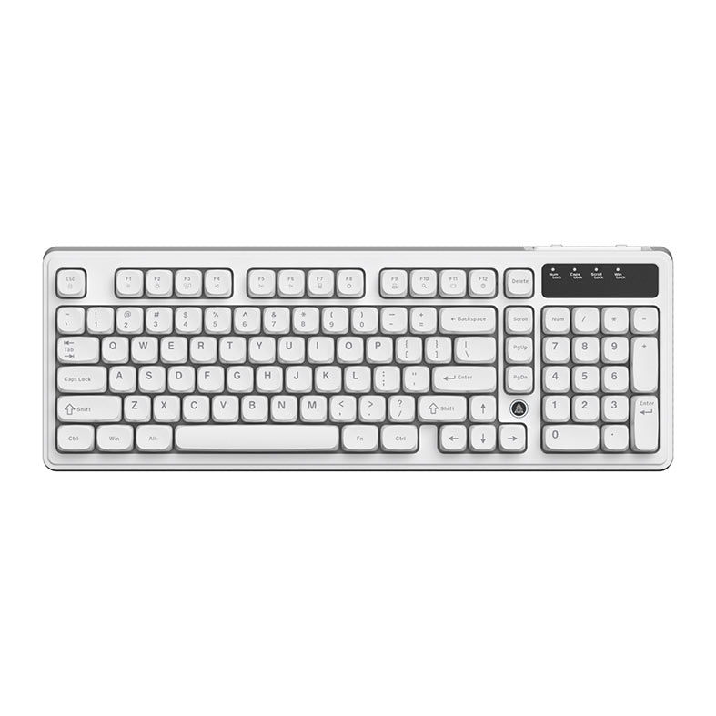 Teclado Membrana Ajazz AF98, Rainbow, Branco, AF98-WH - miniatura 3
