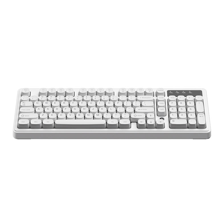 Teclado Membrana Ajazz AF98, Rainbow, Branco, AF98-WH - miniatura 4