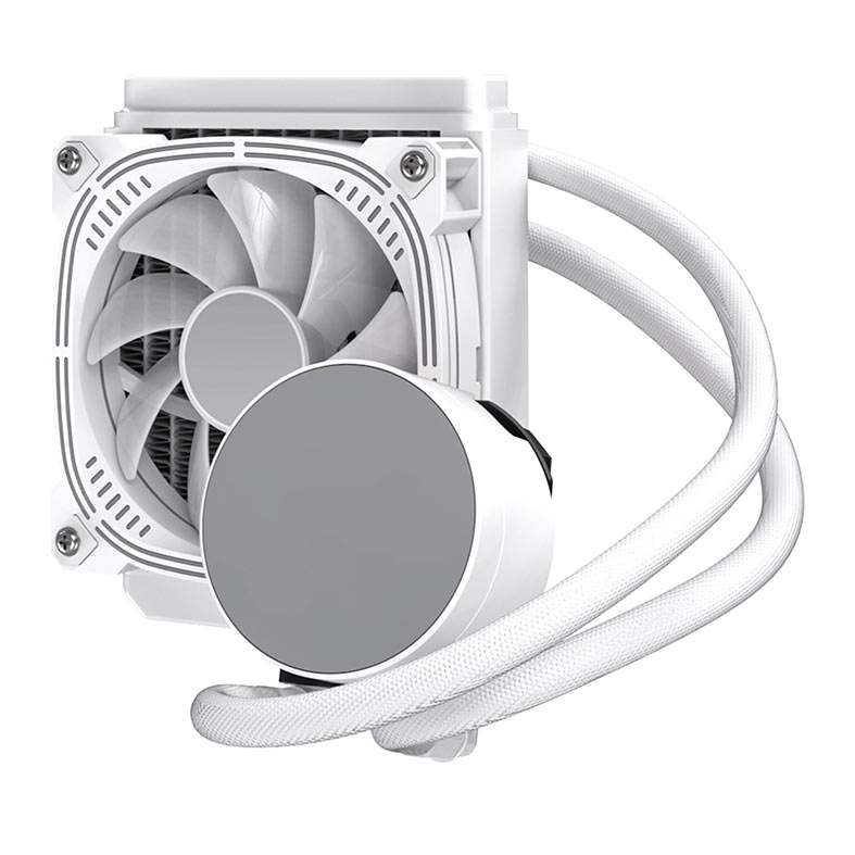 Water Cooler Acegeek Abyss A120, ARGB, 120mm, Branco, AG-ABYSSA120-WH - miniatura 9