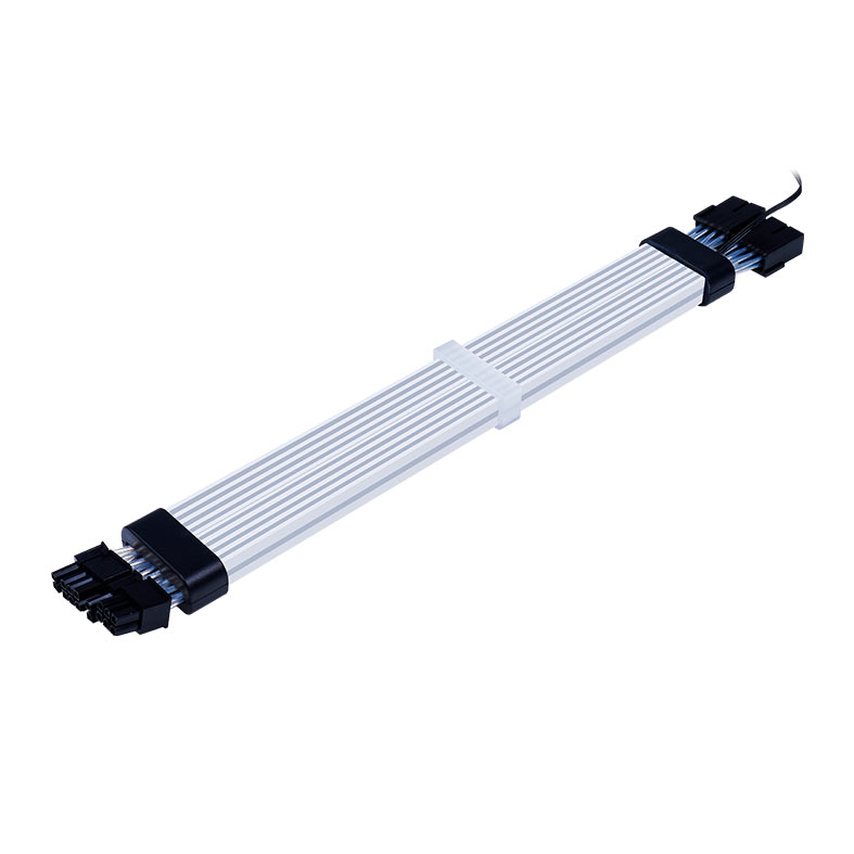 Cabo Extensor PCIe Acegeek AC28, ARGB, 345mm, Preto, AG-AC28-BK - miniatura 7