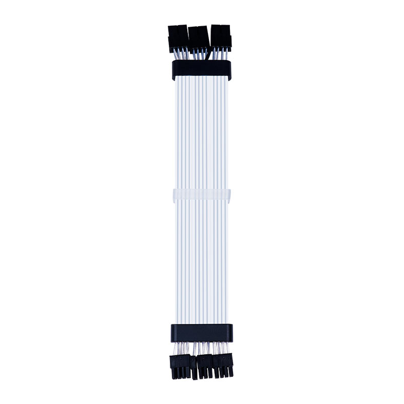 Cabo Extensor Sleeved 24P Acegeek AC38, ARGB, 345mm, Preto, AG-AC38-BK - miniatura 5
