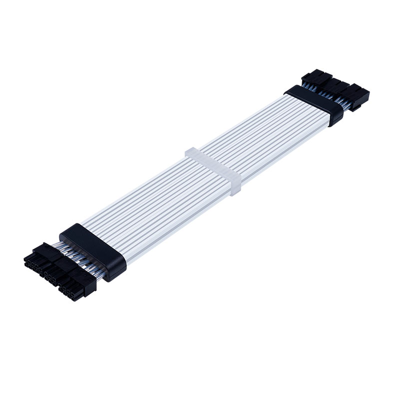 Cabo Extensor Sleeved 24P Acegeek AC38, ARGB, 345mm, Preto, AG-AC38-BK - miniatura 7