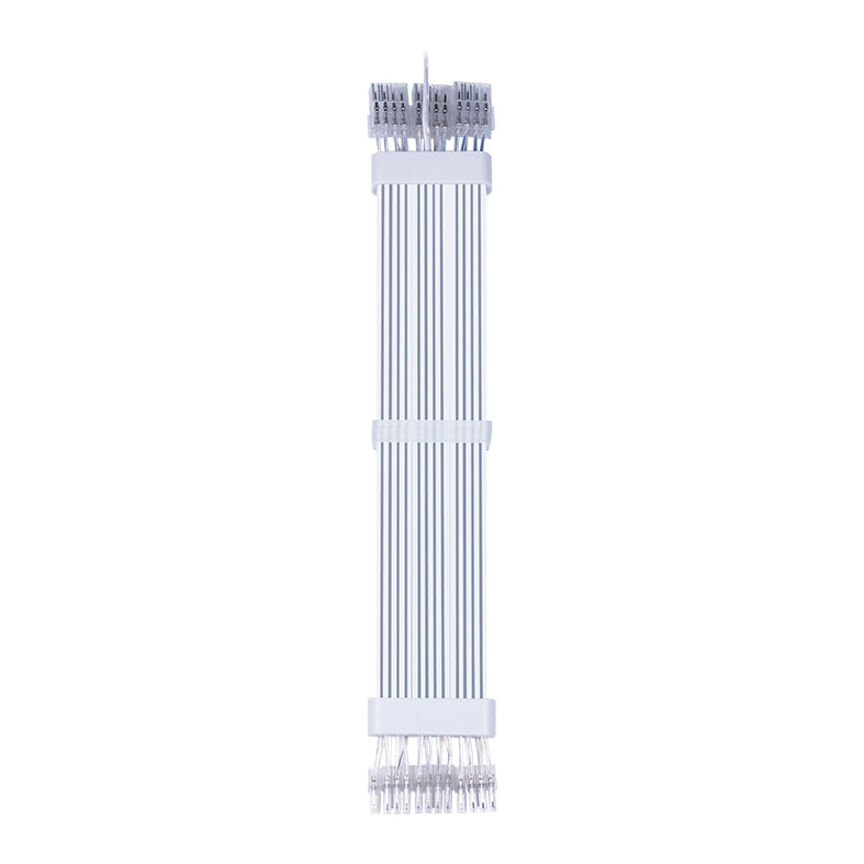 Cabo Extensor Sleeved Acegeek AC38, ARGB, 345mm, Branco, AG-AC38-WH - miniatura 5