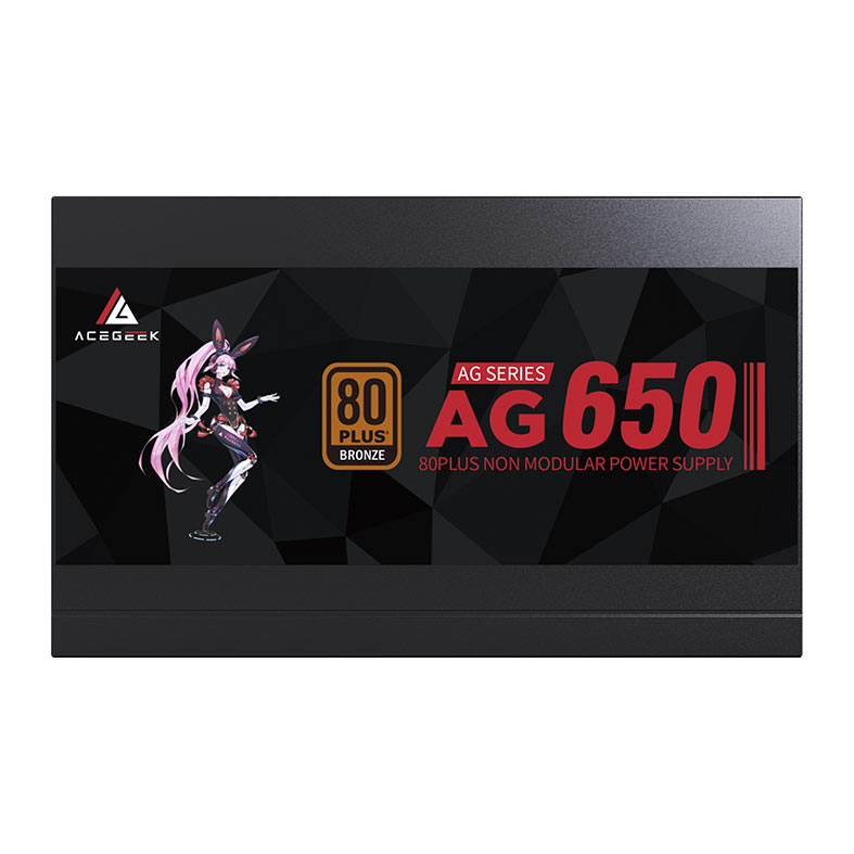 Fonte Acegeek 650, 650W, 80 Plus Bronze, AG-AG650-BK - miniatura 5