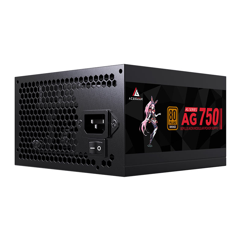 Fonte Acegeek 750, 750W, 80 Plus Bronze, AG-AG750-BK - miniatura 3